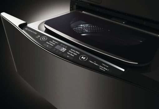 LG 29" SideKick Black Stainless Steel Pedestal Washer - Image 5