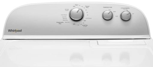 Whirlpool 7 Cu. Ft. White Gas Dryer With AutoDry Drying System - Image 5