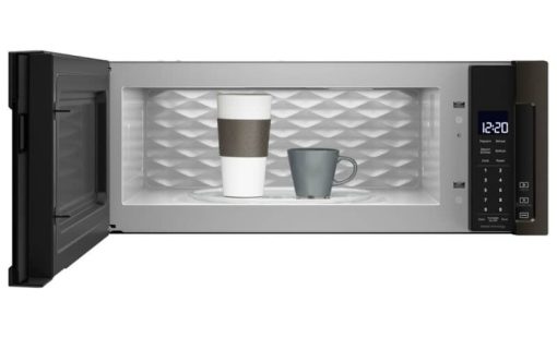 Whirlpool 1.1 Cu. Ft. Fingerprint Resistant Black Stainless Steel Low Profile Microwave Hood Combination - Image 2
