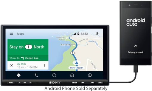 Sony 6.95" Apple CarPlay/Android Auto High Power Media Receiver - Image 5