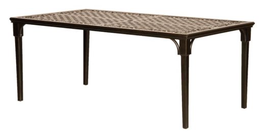 Hanover Brigantine Collection 7-Piece Dining Set with Cast-Top Table and 9 Ft. Umbrella - Image 4