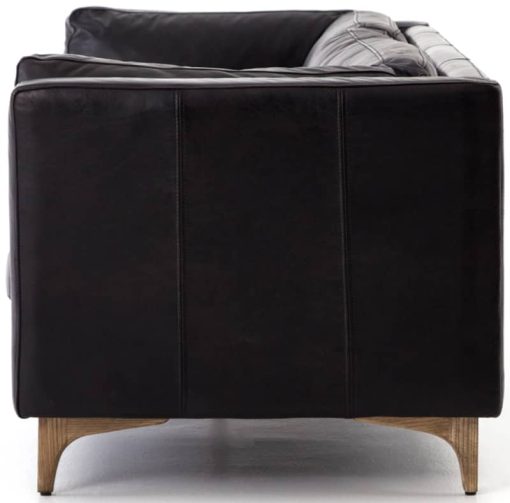 Four Hands Carnegie Collection 94" Rider Black Beckwith Sofa - Image 5