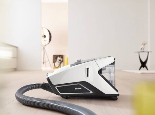 Miele Blizzard CX1 Cat & Dog PowerLine White Canister Vacuum - Image 5