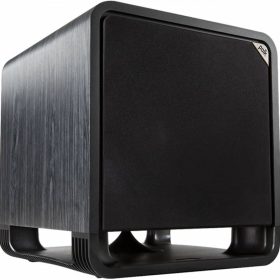 Polk Audio HTS 12" Powered Washed Black Walnut Subwoofer - Image 2