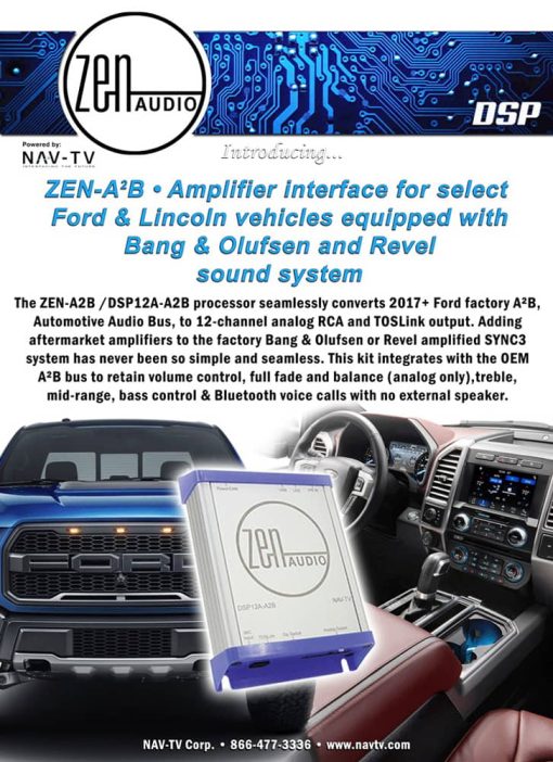 NAV-TV ZEN-A2B / DSP6A-A2B Audio Interface - Image 5