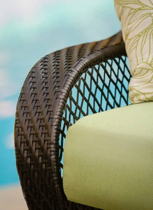 Hanover Orleans 2-Piece Outdoor Seating Patio Set In Avocado Green - Image 5