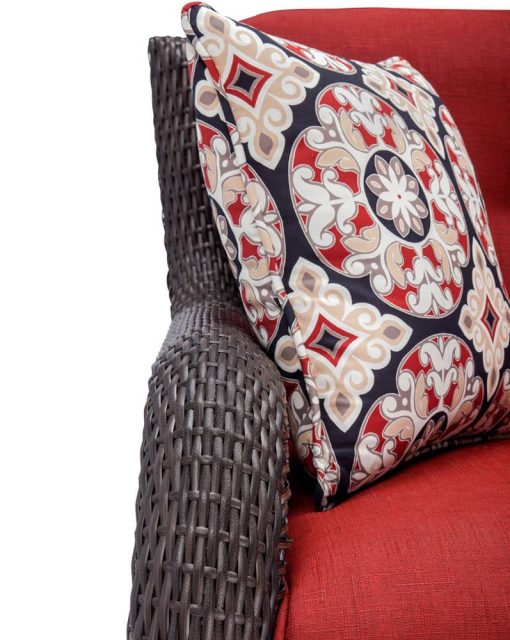 Hanover Strathmere Outdoor Reclining Arm Chair - Image 5