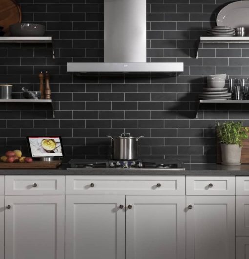 GE 36" Stainless Steel Smart Designer Wall Mount Hood With Perimeter Venting - Image 5