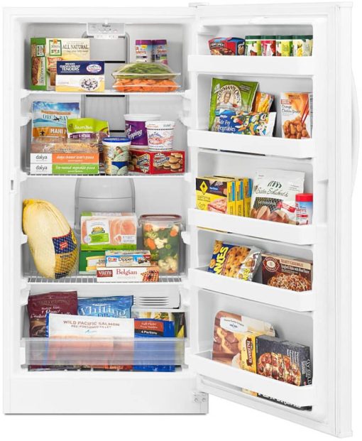 Whirlpool 16 Cu. Ft. White Upright Freezer With Frost-Free Defrost - Image 5