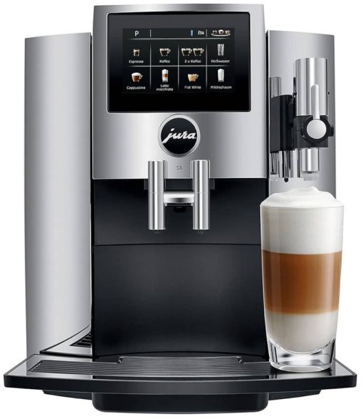 Jura S8 Chrome Automatic Coffee Machine - Image 7