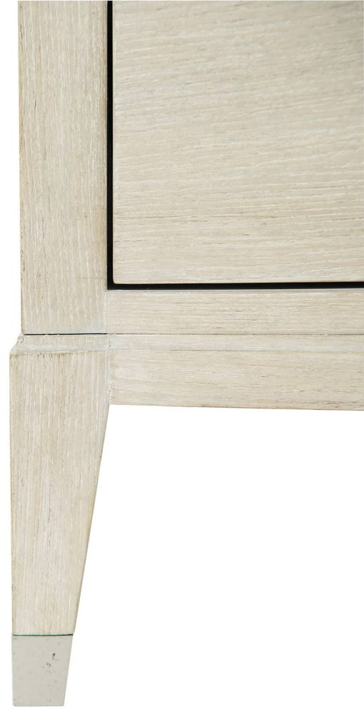 Bernhardt East Hampton Cerused Linen Nightstand - Image 7