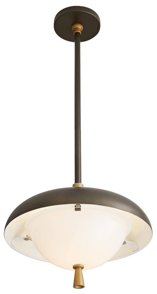 Arteriors Stanwick Aged Brass Outdoor Pendant - Image 6
