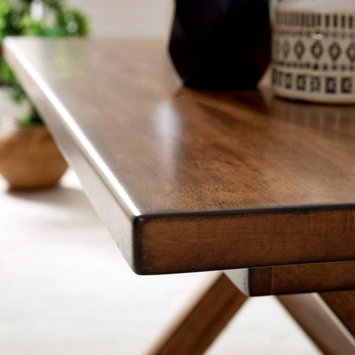 Homestyles Sedona Toffee Rectangular Trestle Dining Table - Image 3