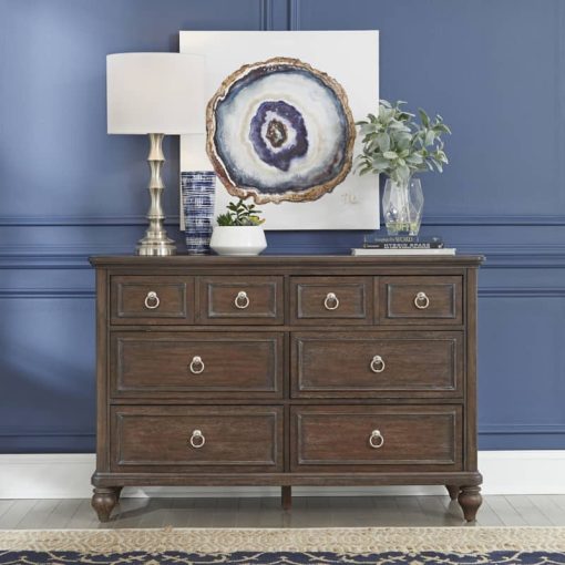 Homestyles Southport Distressed Oak Dresser - Image 6