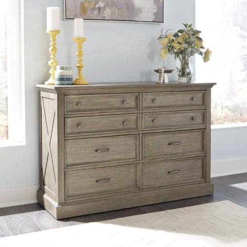 Homestyles Mountain Lodge Gray Dresser - Image 6