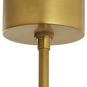 Arteriors Karrington Antique Brass Small Chandelier - Image 6
