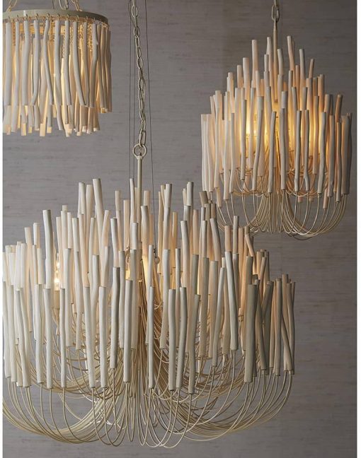 Arteriors Tilda White Large Chandelier - Image 6