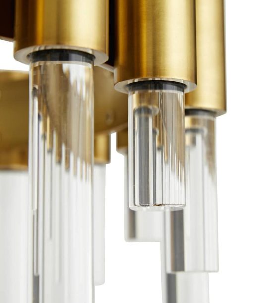 Arteiors Glass Exploration Haskell Oval Chandelier - Image 6