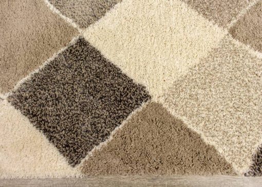 Kalora Maroq 7'10" X 10'10" Cream Beige Diamonds Rug - Image 6