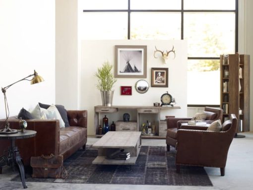 Four Hands Cigar 85" Abbott Sofa - Image 5