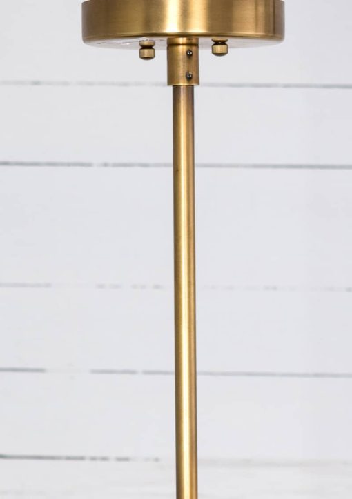 Four Hands Carnegie Collection Pellman Matte Brass Chandelier - Image 6