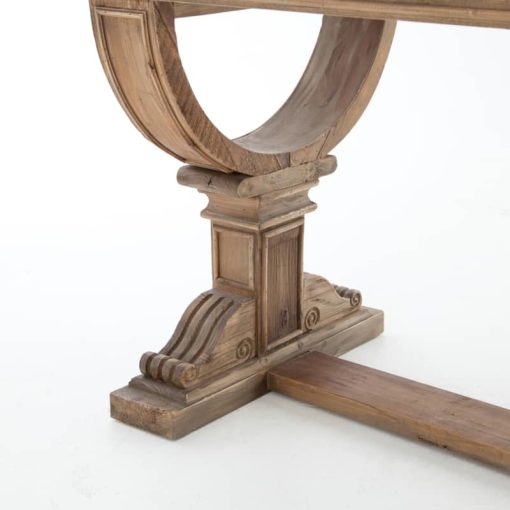 Four Hands Bleached Pine Sergio Console Table - Image 6