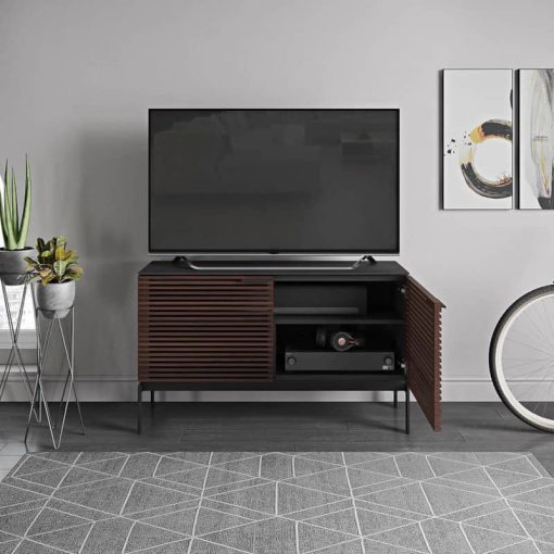 BDI Corridor SV 7128 Chocolate Stained Walnut TV Stand - Image 6
