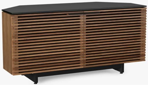 BDI Corridor 8175 Natural Walnut Corner Media Cabinet - Image 3