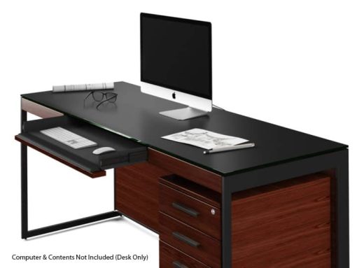 BDI Sequel 20 6101 Chocolate Walnut And Black Desk - Image 6