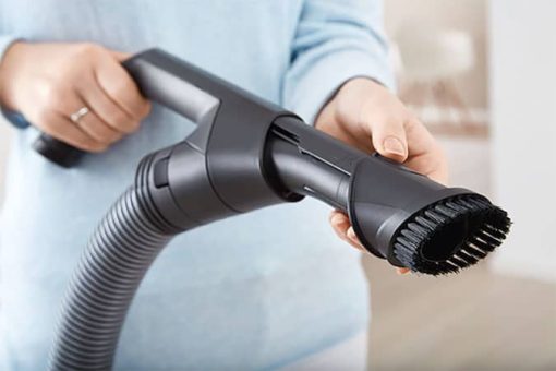 Miele Blizzard CX1 PureSuction PowerLine Gray Canister Vacuum - Image 6