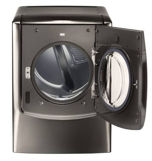 LG SIGNATURE 9 Cu. Ft. Black Stainless Steel Large Smart Wi-Fi Enabled Gas Dryer With TurboSteam - Image 6