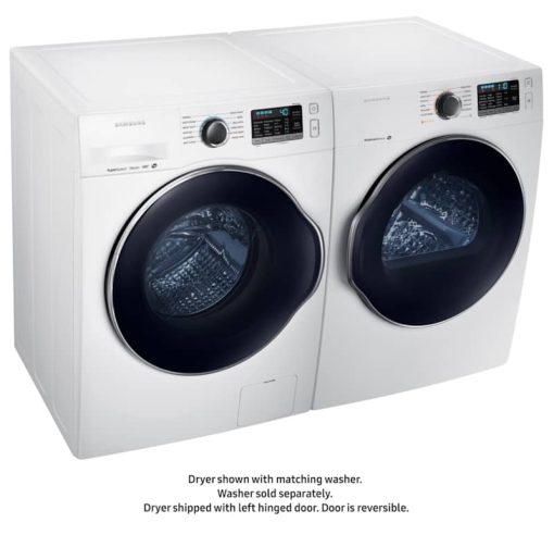 Samsung 4 Cu. Ft. White Electric Dryer With Sensor Dry - Image 6