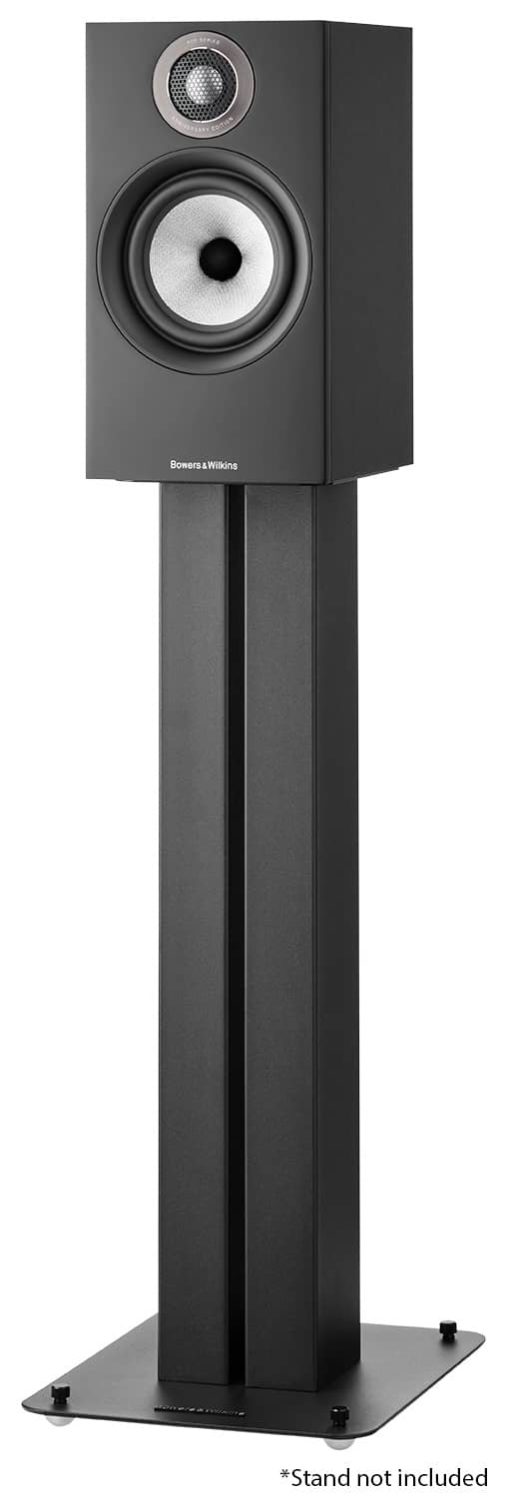 Bowers & Wilkins 600 Series 607 S2 Anniversary Edition Matte Black 2-Way Stand-Mount Loudspeaker System (Pair) - Image 6