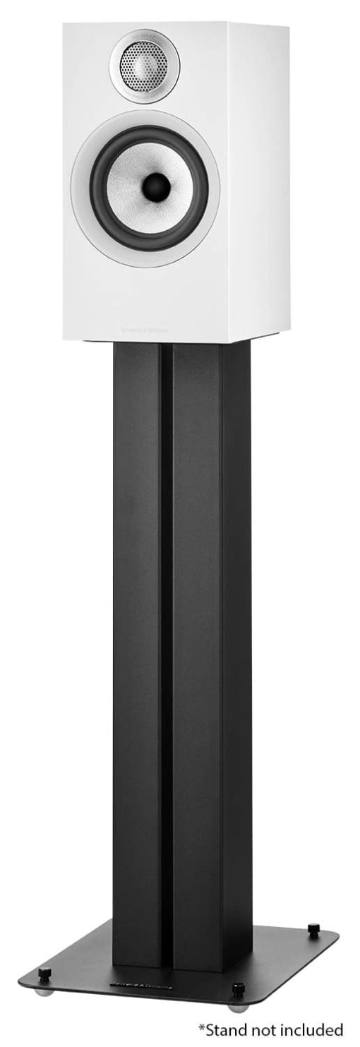 Bowers & Wilkins 600 Series 607 S2 Anniversary Edition Matte White 2-Way Stand-Mount Loudspeaker System (Pair) - Image 6