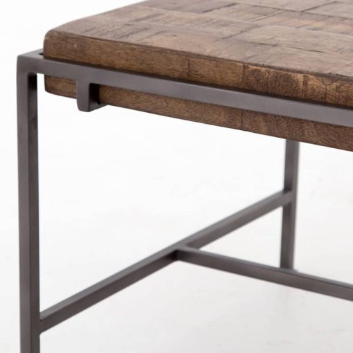 Four Hands Harmon Collection Simien Gunmetal Coffee Table - Image 6