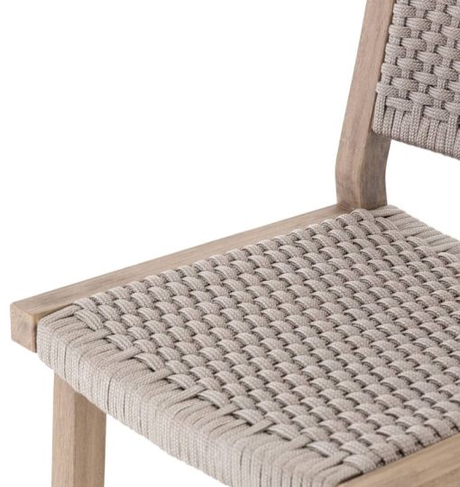 Four Hands Solano Collection Brown Delano Outdoor Bar Stool - Image 5