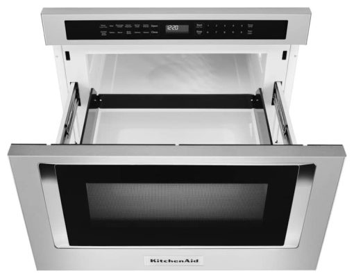 KitchenAid 24" Stainless Steel Under-Counter Microwave Drawer - Image 7
