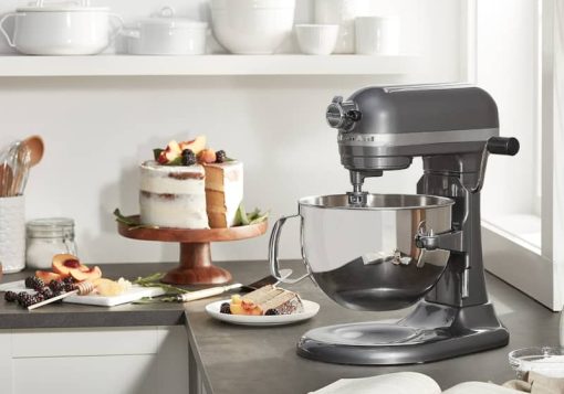 KitchenAid Professional 600 Series 6 Qt. Dark Pewter Bowl-Lift Stand Mixer - Image 6