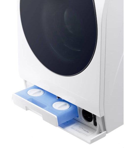 LG SIGNATURE 2.8 Cu. Ft. White Smart Wi-Fi Enabled Front Load Washer & Dryer Combo - Image 6