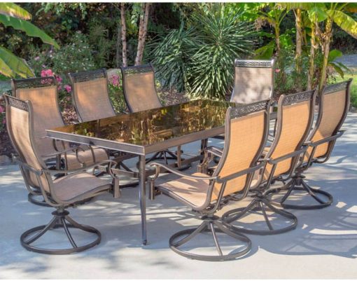 Hanover Monaco 9-Piece Dining Set - Image 6