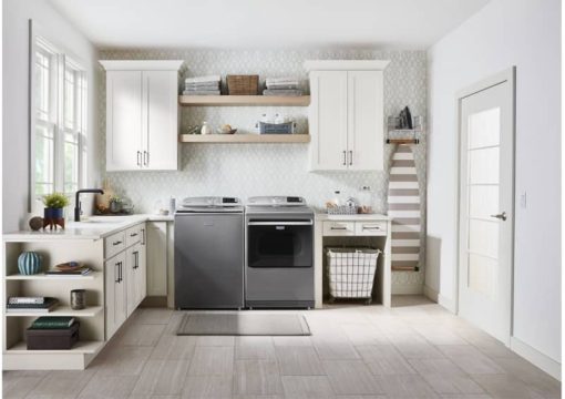Maytag 5.3 Cu. Ft. Metallic Slate Smart Capable Top Load Washer With Extra Power Button - Image 6