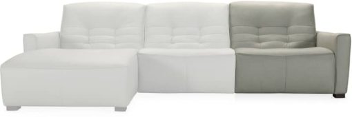 Hooker Furniture Living Room Reaux Power Motion Sofa With LAF Chaise With 2 Power Recliners - Image 7