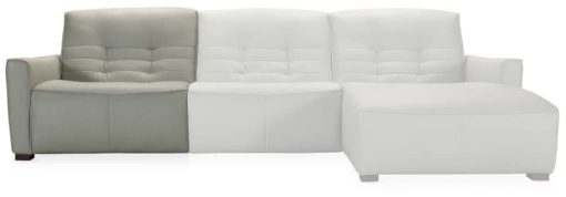 Hooker Furniture Living Room Reaux Power Recline Sofa With RAF Chaise With 2 Power Recliners - Image 6