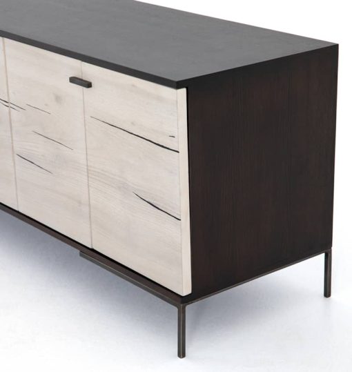Four Hands Wesson Collection Bleached Yukas Cuzco Media Console - Image 6