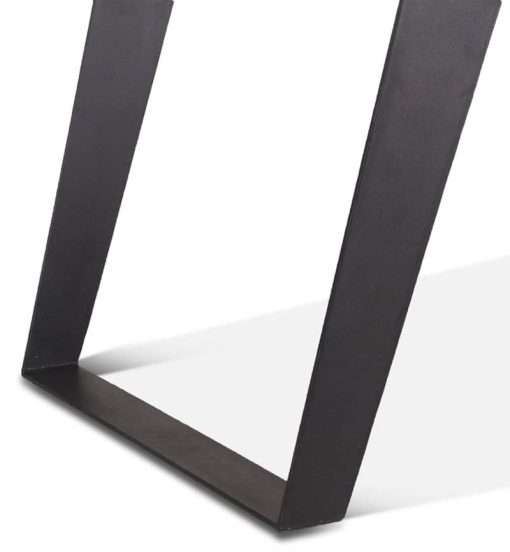Home Trends & Design Urban Loft 78" Dark Brown Dining Table - Image 5