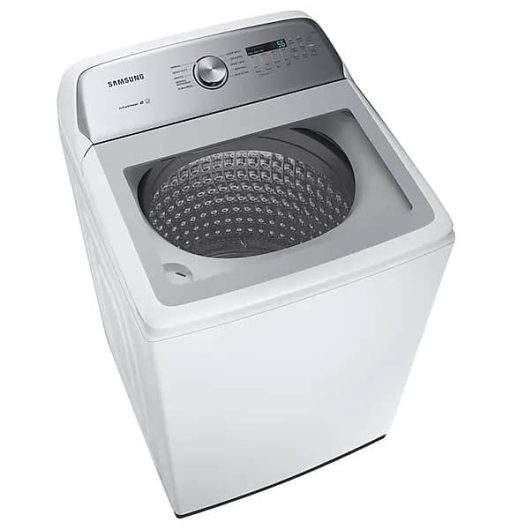 Samsung 5 Cu. Ft. White Top Load Washer With Active WaterJet - Image 6