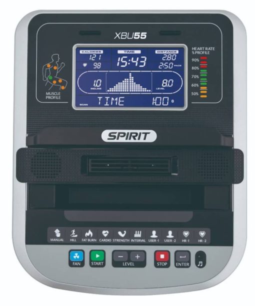 Spirit Fitness XBU55 Exercise Bike - Image 6