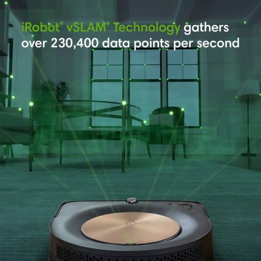 iRobot Roomba s9+ (9550) Wi-Fi Connected Robot Vacuum with Automatic Dirt Disposal - Image 6