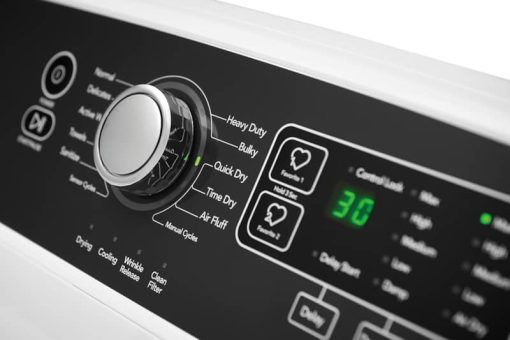 Frigidaire 6.7 Cu. Ft. White Freestanding Gas Dryer - Image 6