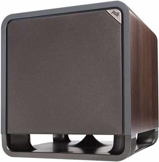 Polk Audio HTS 12" Powered Classic Brown Walnut Subwoofer - Image 6